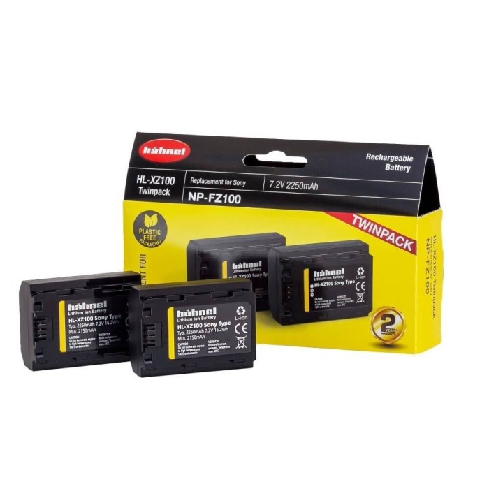 COMPRAR HAHNEL HL-XZ100 BATERÍA PARA SONY NP-FZ100 (PAQUETE DOBLE)
