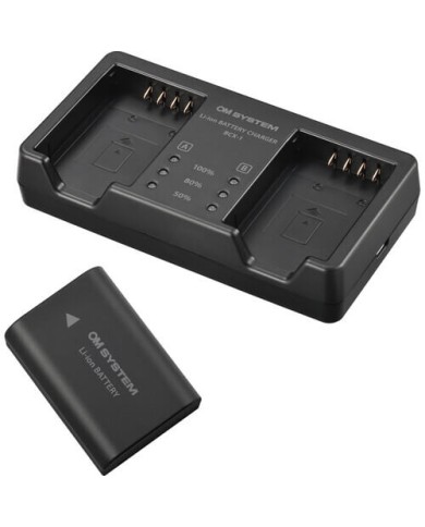 OM SYSTEM SBCX-1 BATERÍA (KIT DE CARGADOR)