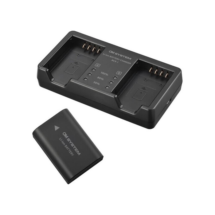 OM SYSTEM SBCX-1 BATERÍA (KIT DE CARGADOR)