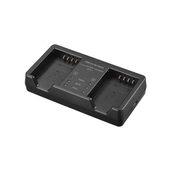 OM SYSTEM BCX-1 BATERÍA DE IONES DE LITIO DE CARGADOR OM SYSTEM BCX-1 BATERÍA DE IONES DE LITIO DE CARGADOR