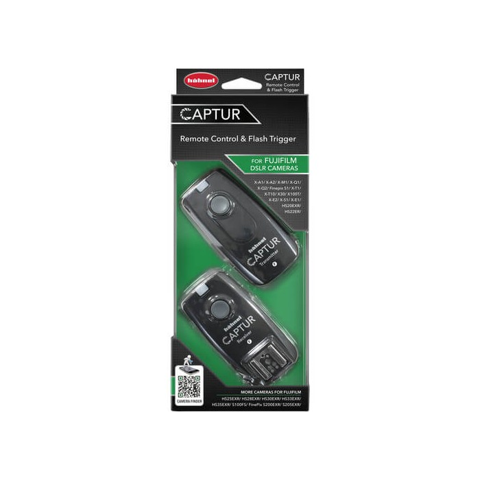 HAHNEL CAPTUR REMOTO CONTROL Y FLASH DE DISPARADOR PARA FUJIFILM CÁMARAS HAHNEL CAPTUR REMOTO CONTROL Y FLASH DE DISPARADOR PARA FUJIFILM CÁMARAS