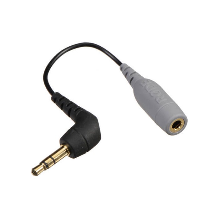 RODE SC3 3,5 MM TRRS HEMBRA 3,5 MM ÁNGULO RECTO DE TRS MACHO ADAPTADOR CABLE RODE SC3 3,5 MM TRRS HEMBRA 3,5 MM ÁNGULO RECTO DE TRS MACHO ADAPTADOR CABLE