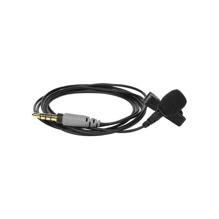 RODE SMARTLAV+LAVALIER CONDENSADOR MICROPHONE PARA TELÉFONOS INTELIGENTES CON TRRS CONEXIONES RODE SMARTLAV+LAVALIER CONDENSADOR MICROPHONE PARA TELÉFONOS INTELIGENTES CON TRRS CONEXIONES