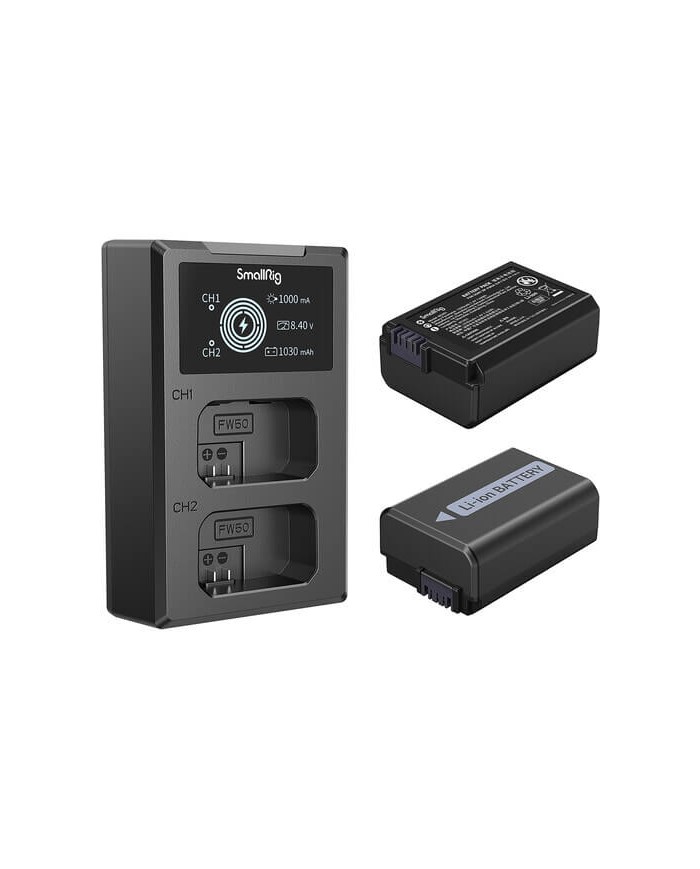COMPRAR SMALLRIG NP-FW50 BATERÍA Y CARGADOR DE KIT COMPRAR SMALLRIG NP-FW50 BATERÍA Y CARGADOR DE KIT