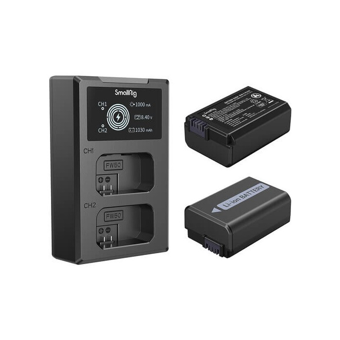 COMPRAR SMALLRIG NP-FW50 BATERÍA Y CARGADOR DE KIT COMPRAR SMALLRIG NP-FW50 BATERÍA Y CARGADOR DE KIT