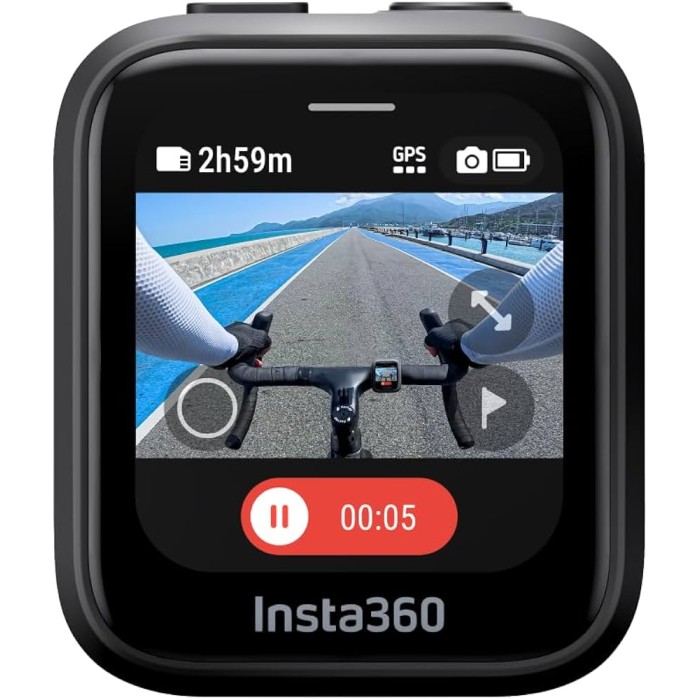 INSTA360 REMOTE GPS CON VISUALIZACIÓN INSTA360 REMOTE GPS CON VISUALIZACIÓN