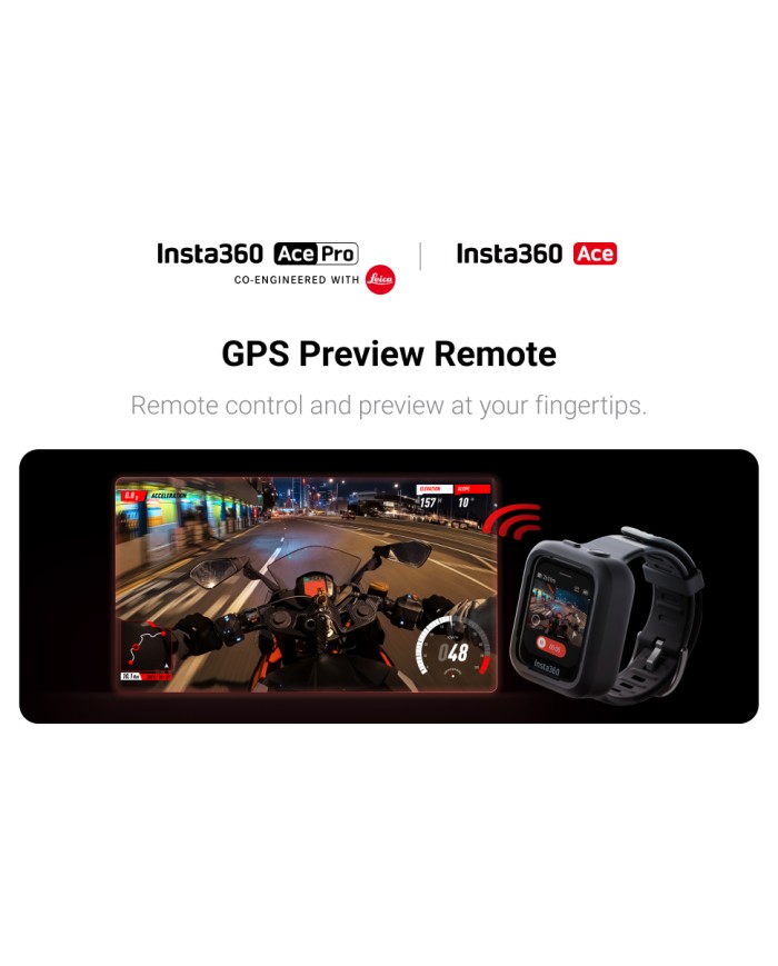 INSTA360 REMOTE GPS CON VISUALIZACIÓN INSTA360 REMOTE GPS CON VISUALIZACIÓN