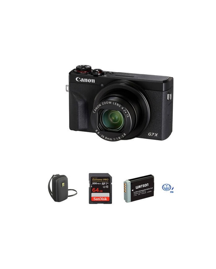 CANON POWERSHOT G7 X MARK III DIGITAL DE CÁMARA DE LUJO KIT (NEGRO) CANON POWERSHOT G7 X MARK III DIGITAL DE CÁMARA DE LUJO KIT (NEGRO)