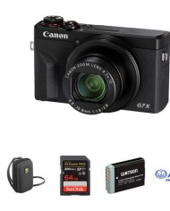 CANON POWERSHOT G7 X MARK III DIGITAL DE CÁMARA DE LUJO KIT (NEGRO) CANON POWERSHOT G7 X MARK III DIGITAL DE CÁMARA DE LUJO KIT (NEGRO)