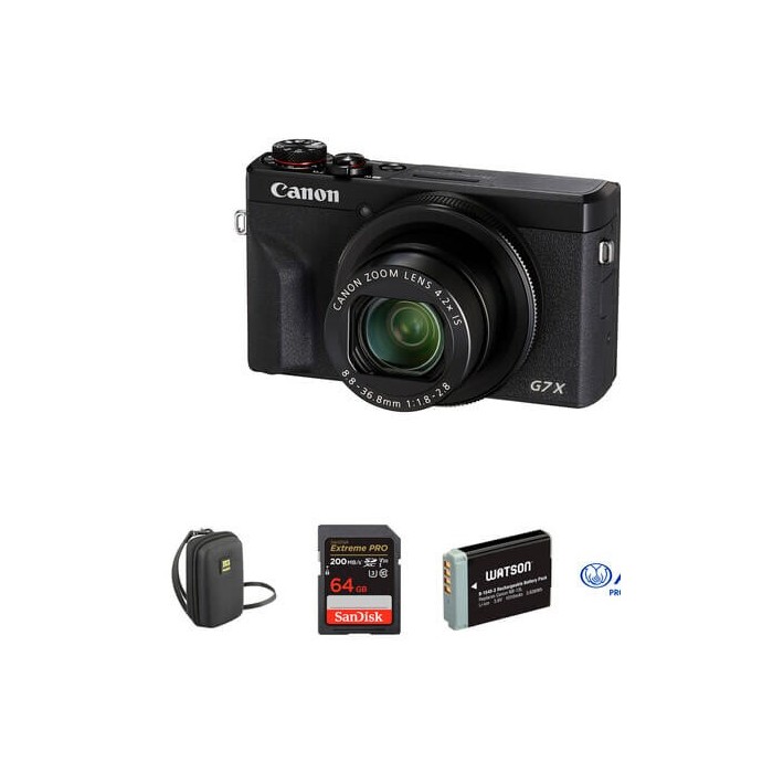 CANON POWERSHOT G7 X MARK III DIGITAL DE CÁMARA DE LUJO KIT (NEGRO) CANON POWERSHOT G7 X MARK III DIGITAL DE CÁMARA DE LUJO KIT (NEGRO)