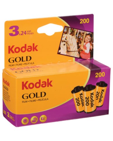 KODAK GOLD 200 24P PACK X3