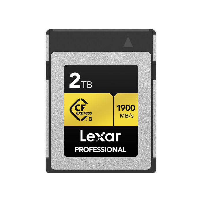 LEXAR PROFESSIONAL CFEXPRESS 2TB GOLD SERIES TYPE B TARJETA DE MEMORIA LEXAR PROFESSIONAL CFEXPRESS 2TB GOLD SERIES TYPE B TARJETA DE MEMORIA
