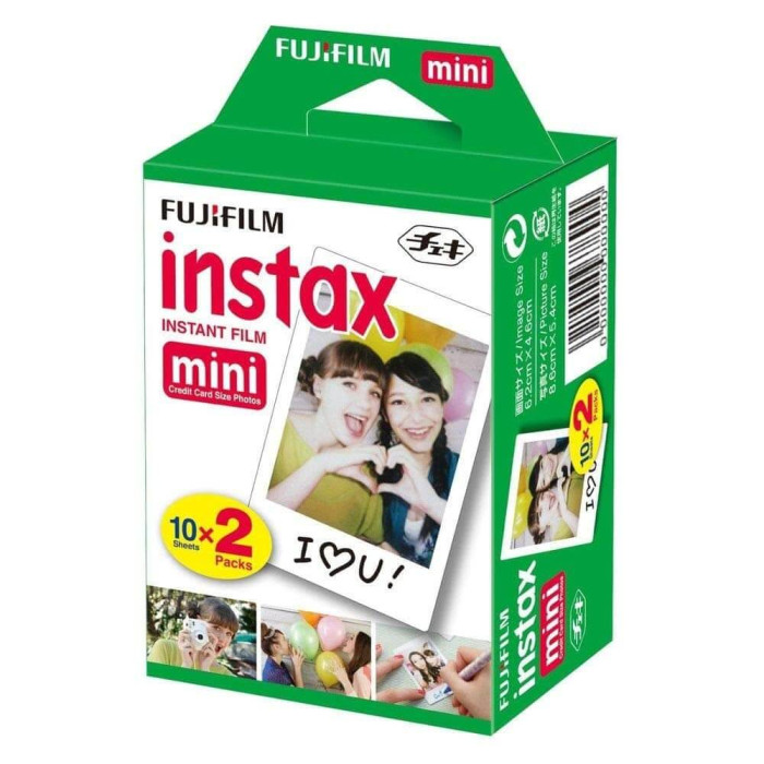 FUJIFILM INSTAX MINI IMAGEN DE FORMATO PELÍCULA (10 X 2) FUJIFILM INSTAX MINI IMAGEN DE FORMATO PELÍCULA (10 X 2)