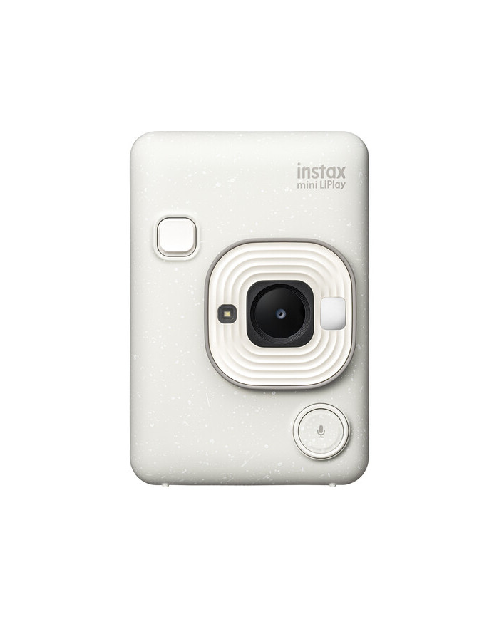 FUJIFILM INSTAX MINI LIPLAY HÍBRIDA CÁMARA INSTANTÁNEA (BLANCO BRUMOSO)
