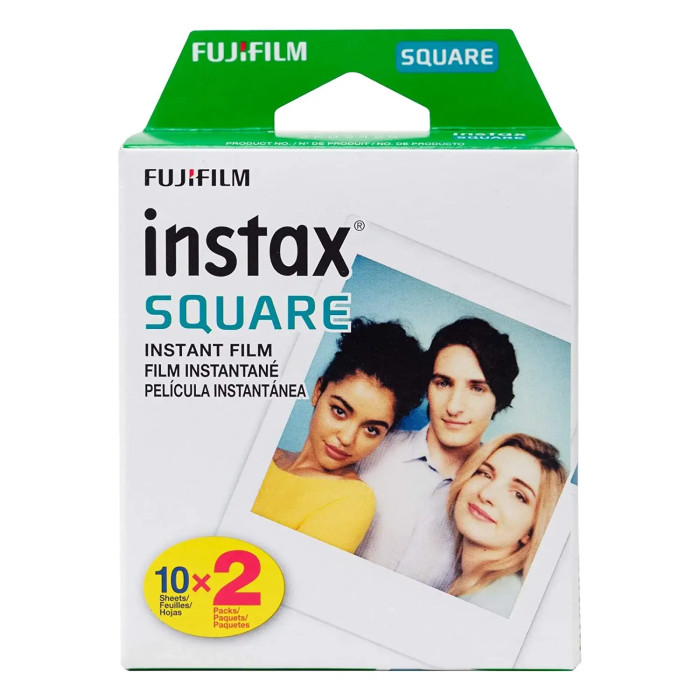 FUJIFILM INSTAX SQUARE INSTANTÁNEA PELÍCULA (10X2) FUJIFILM INSTAX SQUARE INSTANTÁNEA PELÍCULA (10X2)