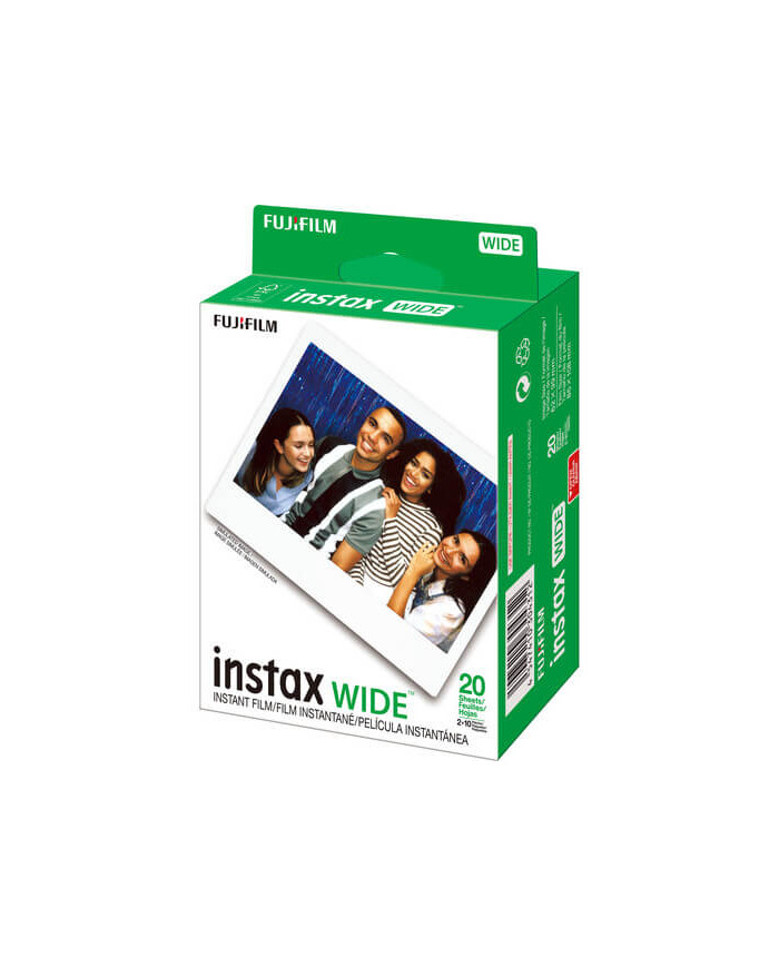 FUJIFILM INSTAX WIDE INSTANTÁNEA PELÍCULA (20 EXPOSICIONES)
