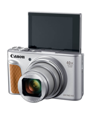CANON POWERSHOT SX740 HS CÁMARA DIGITAL (PLATA)