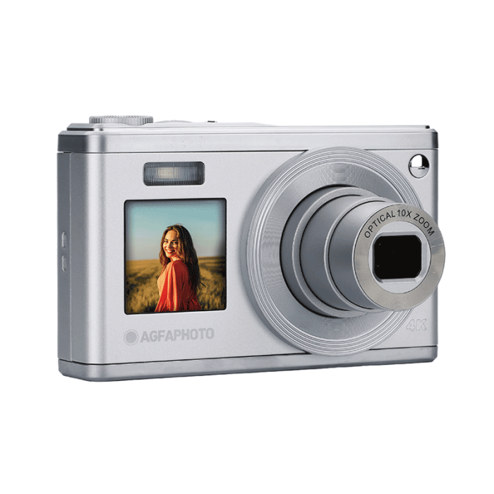 AGFA REALISHOT 24MP 10X 4K (DC9200 ) PLATA AGFA REALISHOT 24MP 10X 4K (DC9200 ) PLATA