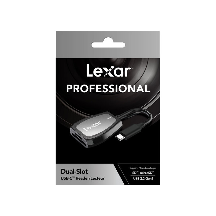 LEXAR LRW470U USB-C READER DUAL-SLOT LEXAR LRW470U USB-C READER DUAL-SLOT