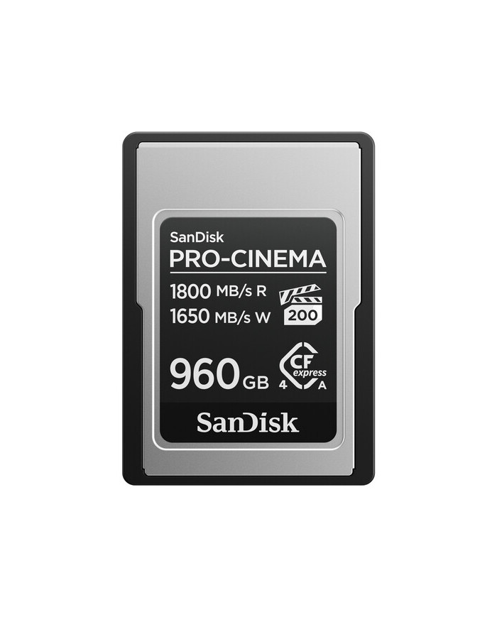 SANDISK PRO-CINE CFEXPRESS 960GB TIPO A TARJETA DE MEMORIA