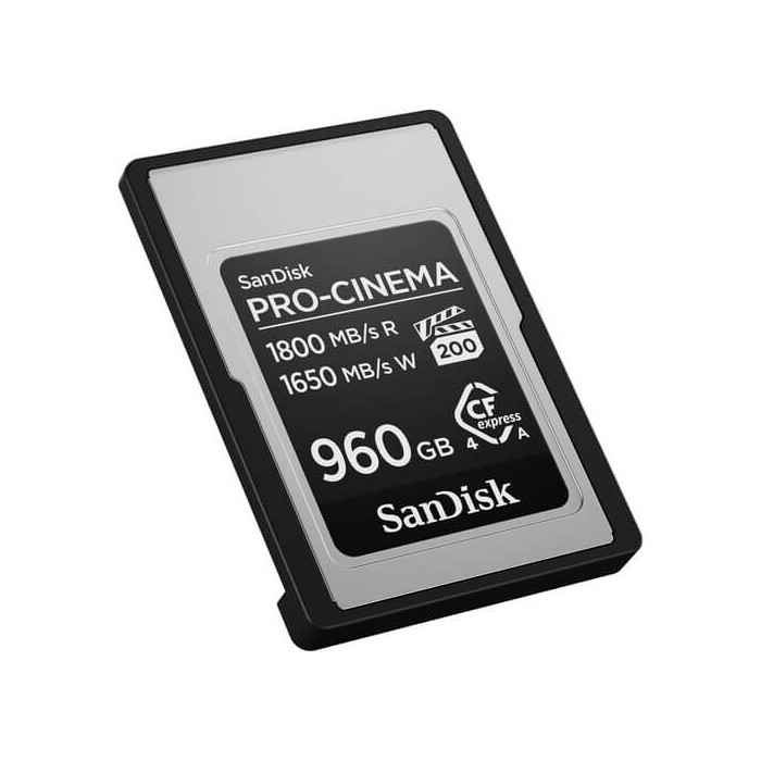 COMPRAR SANDISK PRO-CINE CFEXPRESS 960GB TIPO A TARJETA DE MEMORIA COMPRAR SANDISK PRO-CINE CFEXPRESS 960GB TIPO A TARJETA DE MEMORIA