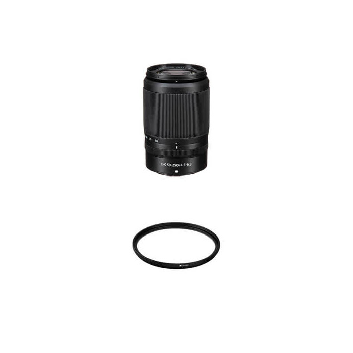 NIKON NIKKOR Z DX 50-250MM F/4.5-6.3 VR CON UV FILTRO KIT