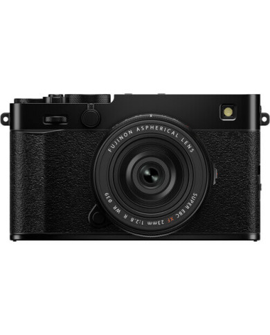 FUJIFILM X-E5 CÁMARA MIRRORLESS CON XF 23 MM F/2.8 (NEGRA)