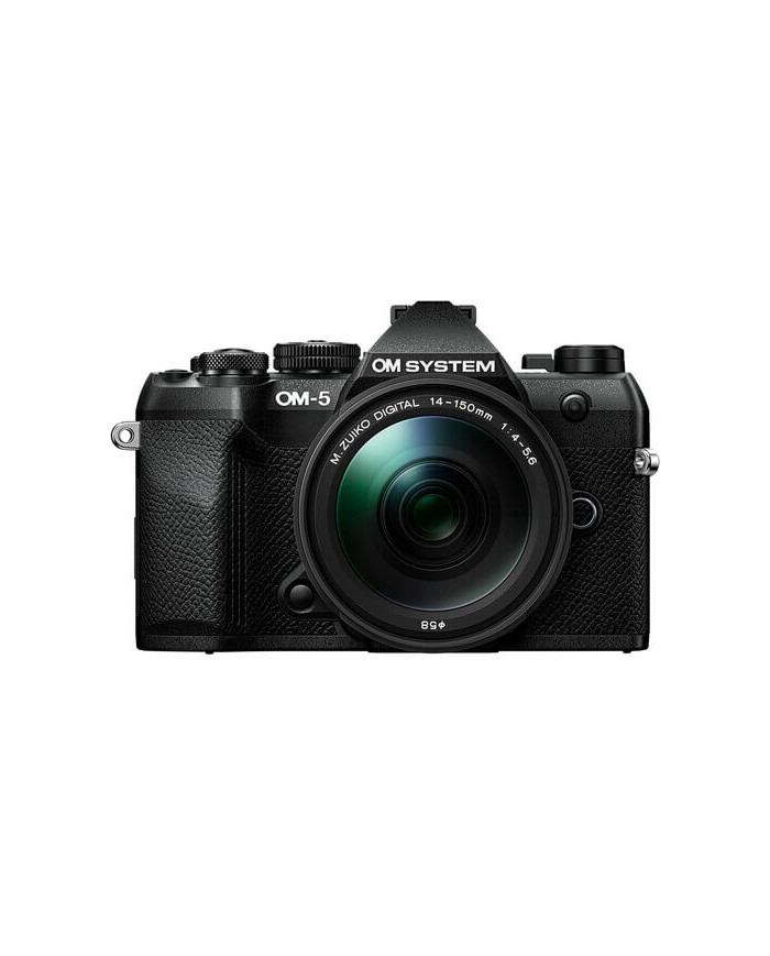 OM SYSTEM OM-5 MARK II CÁMARA MIRRORLESS CON 14-150MM F/4-5.6 II (NEGRA)