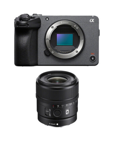 SONY FX30 + 15MM CÁMARA MIRRORLESS