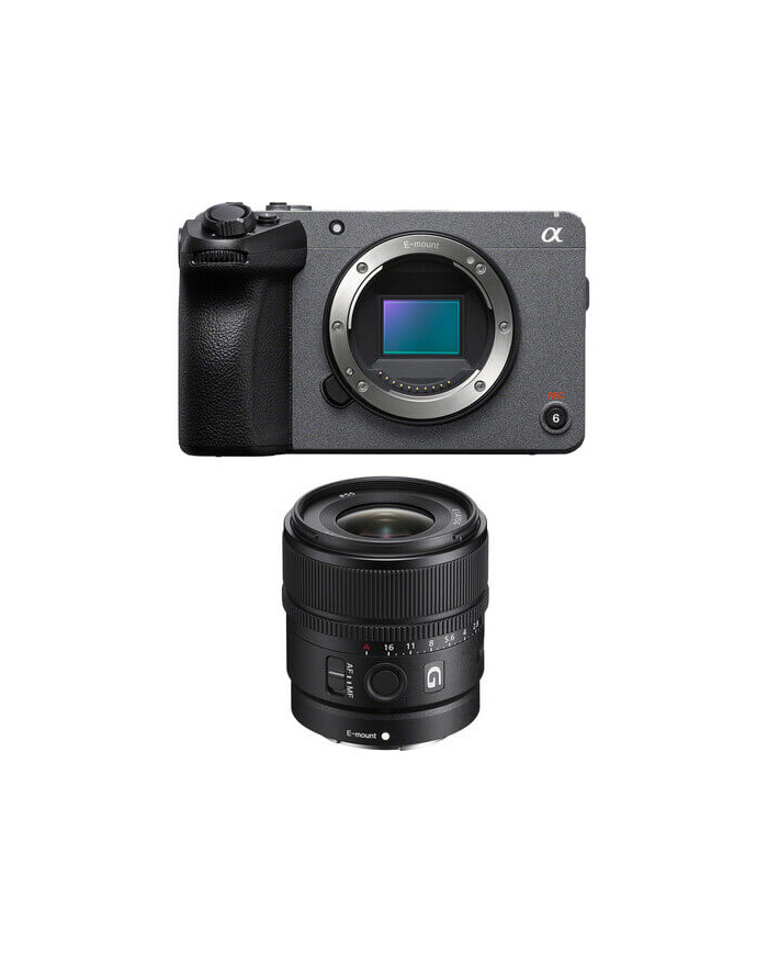 SONY FX30 + 15MM CÁMARA MIRRORLESS