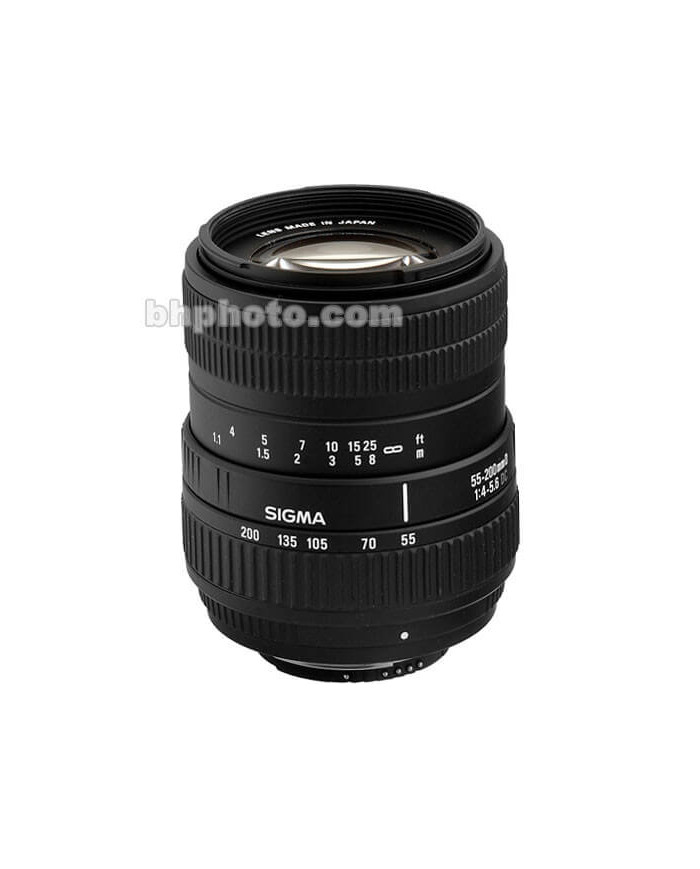 SIGMA 55-200MM F/4-5.6 DC NIKON AF