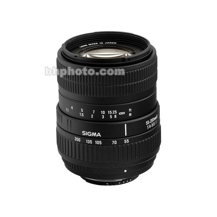 SIGMA 55-200MM F/4-5.6 DC NIKON AF SIGMA 55-200MM F/4-5.6 DC NIKON AF