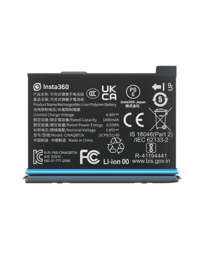 INSTA360 BATERIA X3 1800mAh