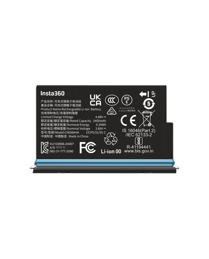 INSTA360 X5 PARA BATERÍA (2400MAH)