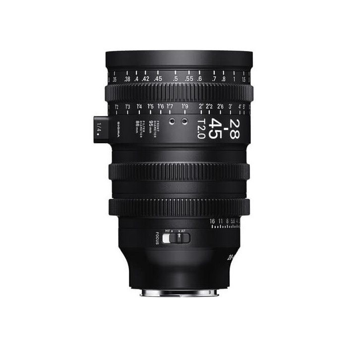 COMPRAR SIGMA 28-45 MM T2 ZOOM CINE CON AF (SONY E) COMPRAR SIGMA 28-45 MM T2 ZOOM CINE CON AF (SONY E)