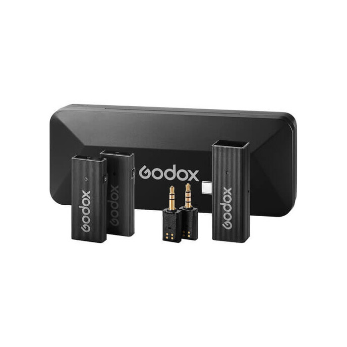 GODOX MOVELINK MINI UC-2 PERSONAS KIT (2,4 GHZ, NEGRO CLÁSICO) GODOX MOVELINK MINI UC-2 PERSONAS KIT (2,4 GHZ, NEGRO CLÁSICO)