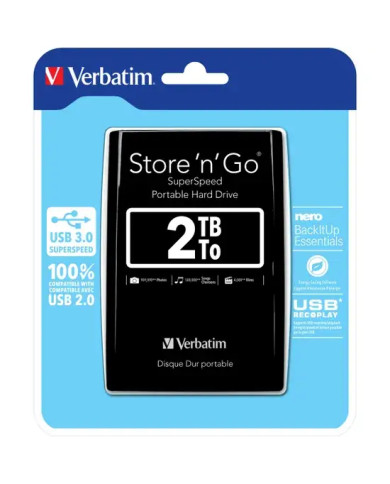 VERBATIM STORE 'N' GO, 2TB USB 3.0