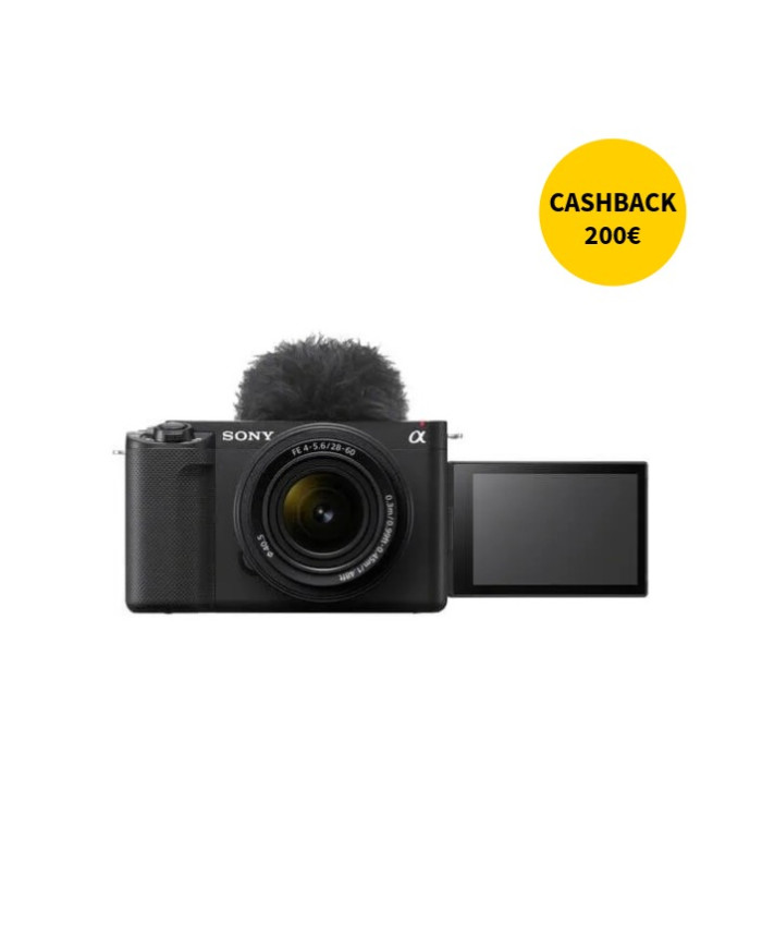 SONY ZV-E1 + 28-60mm NEGRO CÁMARA MIRRORLESS