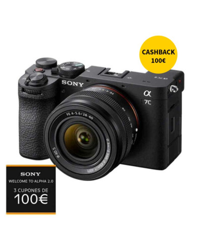 SONY a7C II + 28-60mm (NEGRO) CÁMARA MIRRORLESS