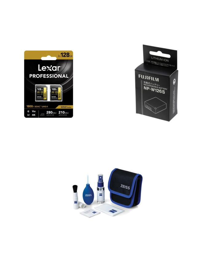 FUJIFILM ESSENTIAL KIT FCC (NP-W126S) FUJIFILM ESSENTIAL KIT FCC (NP-W126S)