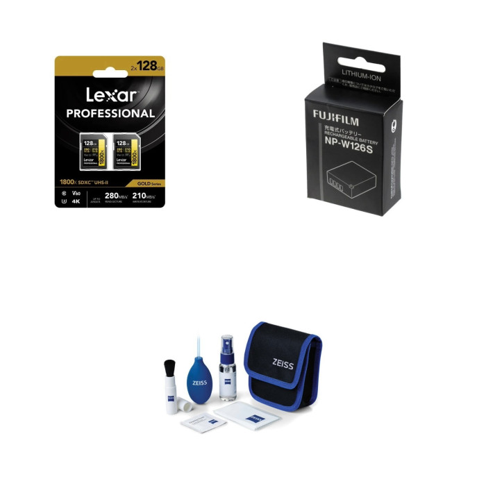 FUJIFILM ESSENTIAL KIT FCC (NP-W126S) FUJIFILM ESSENTIAL KIT FCC (NP-W126S)