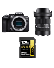 CANON EOS R10 + SIGMA 18-50 + LEXAR GOLD SD 128GB CANON EOS R10 + SIGMA 18-50 + LEXAR GOLD SD 128GB