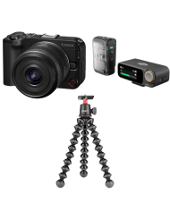 CANON EOS R50V + RF 14-30mm + DJI MIC 2 + JOBY GORILLAPOD 3K