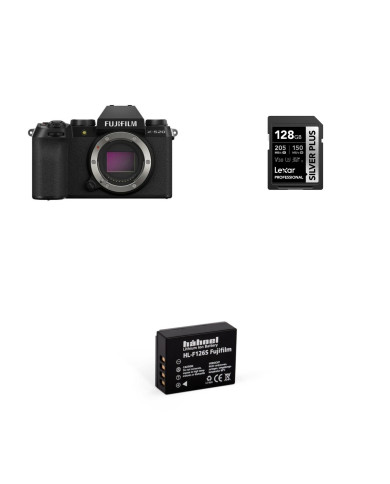 FUJIFILM X-S20 + LEXAR SD 128GB SILVER + FUJIFILM NP-W235