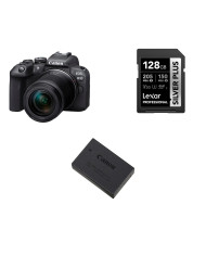 CANON EOS R10 + 18-150mm + LEXAR SD 128GB SILVER + CANON LP-E17