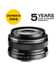 OLYMPUS ZUIKO ED 17mm f1.8 NEGRO