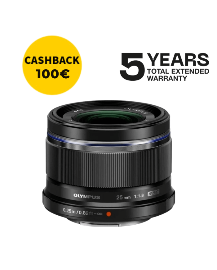 OLYMPUS ZUIKO ED 25mm f1.8 II NEGRO