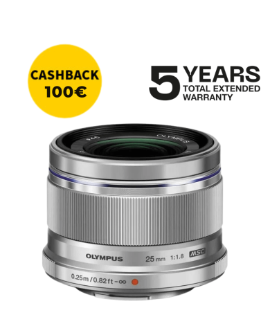 OLYMPUS ZUIKO ED 25mm f1.8 PLATA