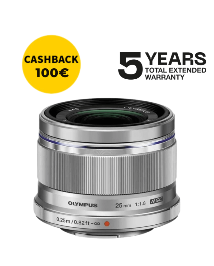 OLYMPUS ZUIKO ED 25mm f1.8 PLATA