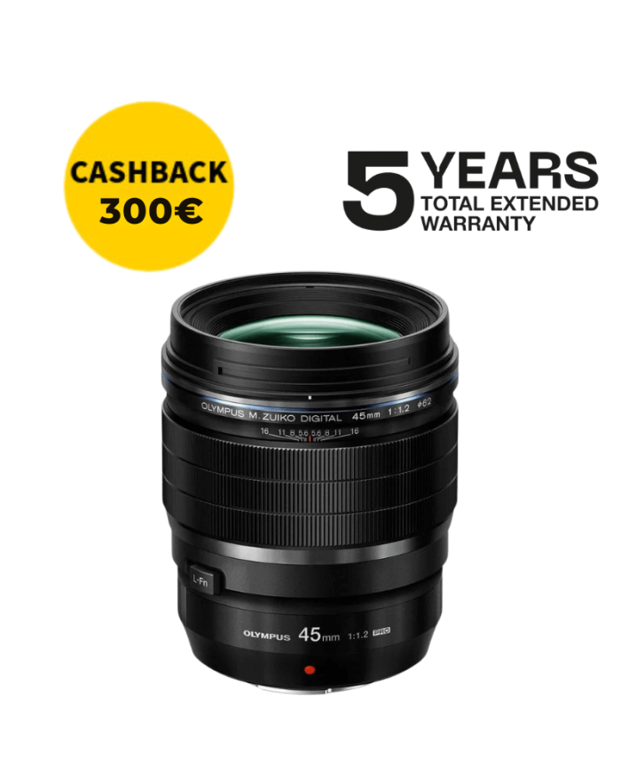 OLYMPUS ZUIKO ED 45mm f1.2 PRO